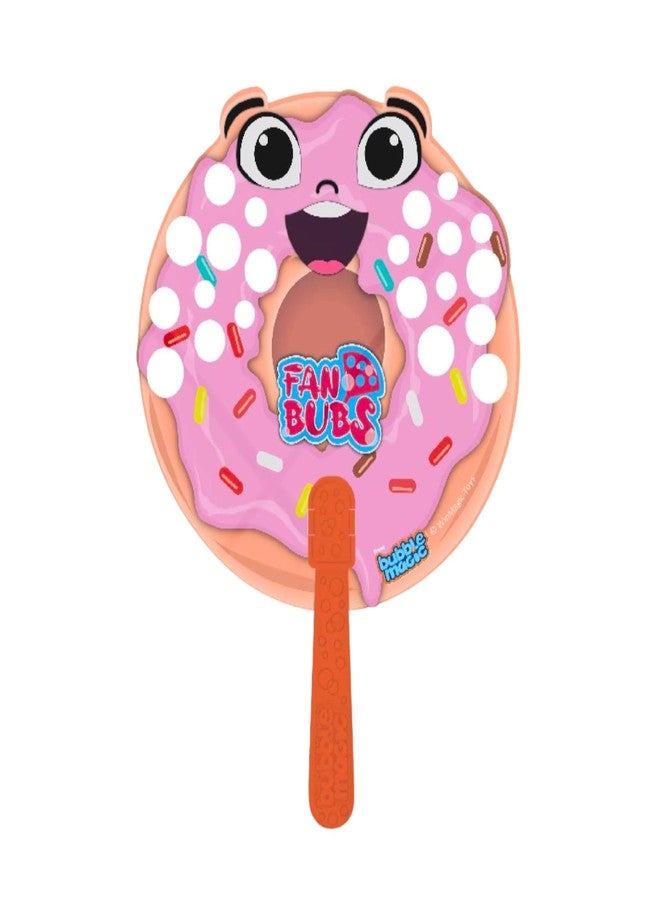 Bubble Magic Fan Bubs Doughnut, Bubble Solution with Hand Fan for The Kids 3 Year and Above, Multicolor, FB50015 - Image 3